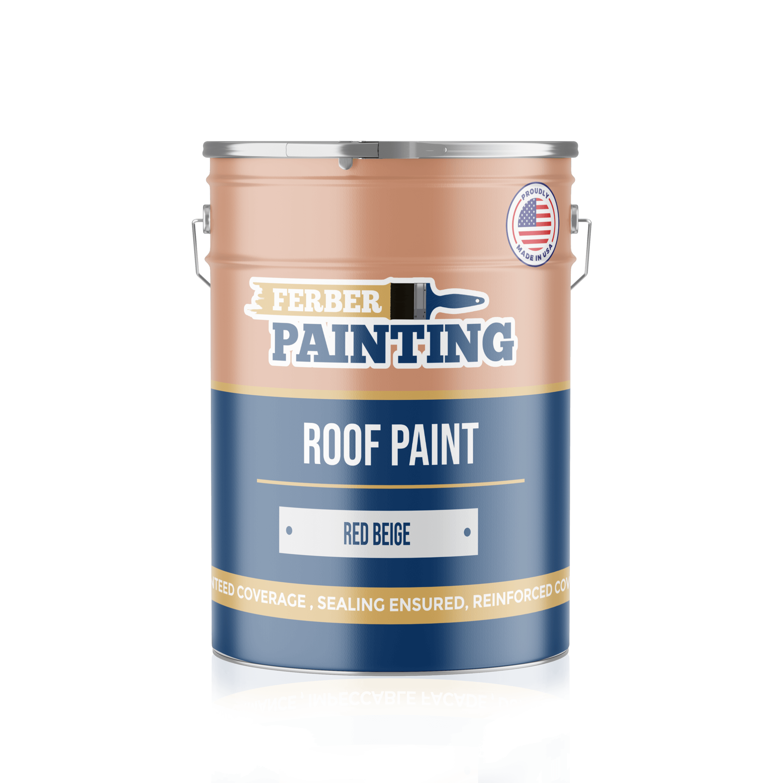 Ferber Painting Roof Paint Red Beige takmaling værbestandig