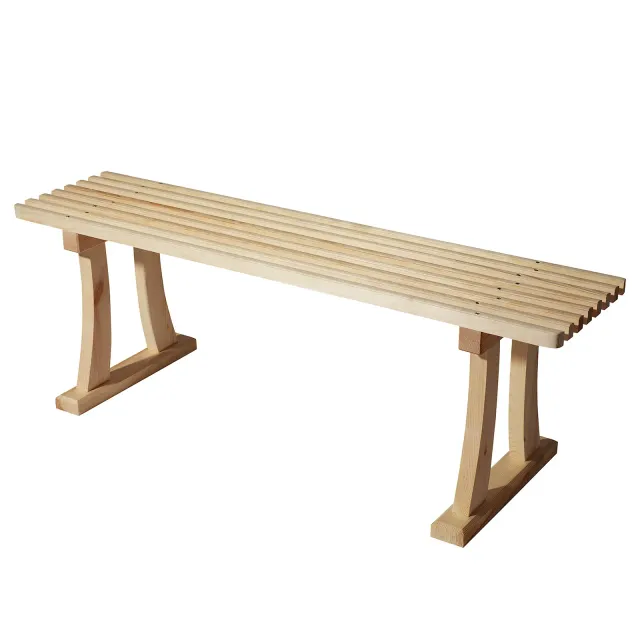 Gysinge Sommarro hagebenk umalt furu 127 cm ribbesete