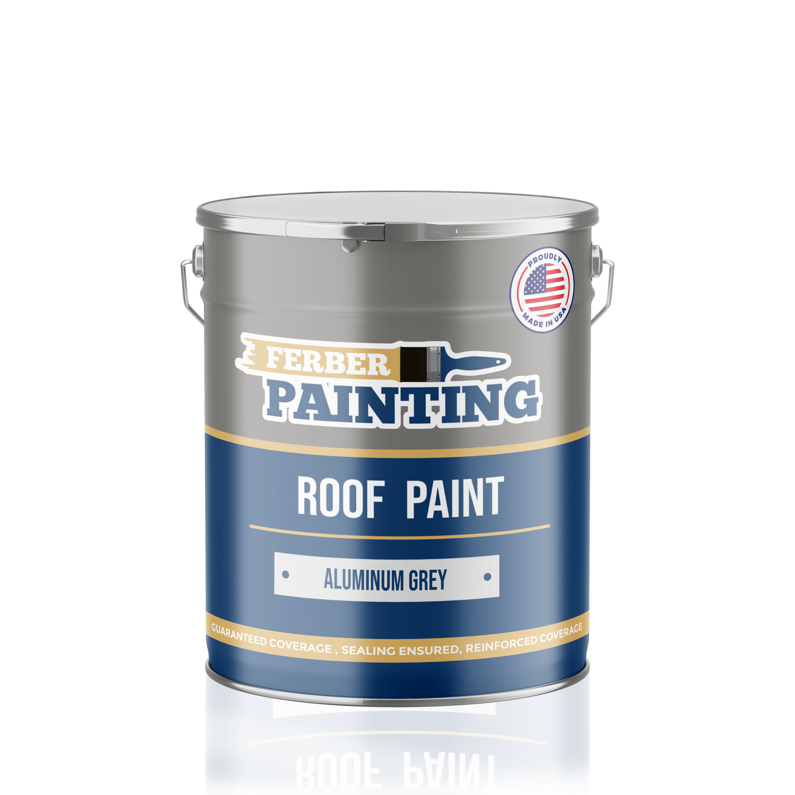 Ferber Painting Roof Paint takmaling aluminiumgrå matt