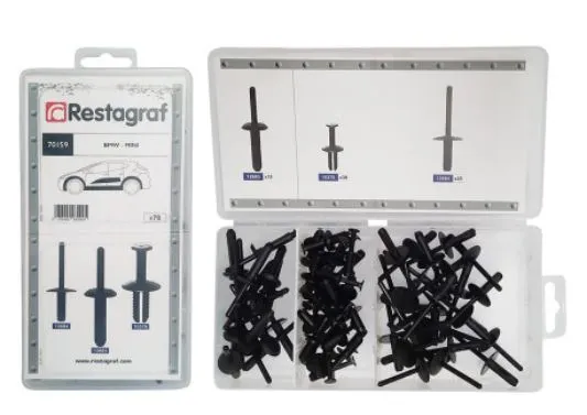 Restagraf 70159 sortimentsboks plastnagler BMW Mini