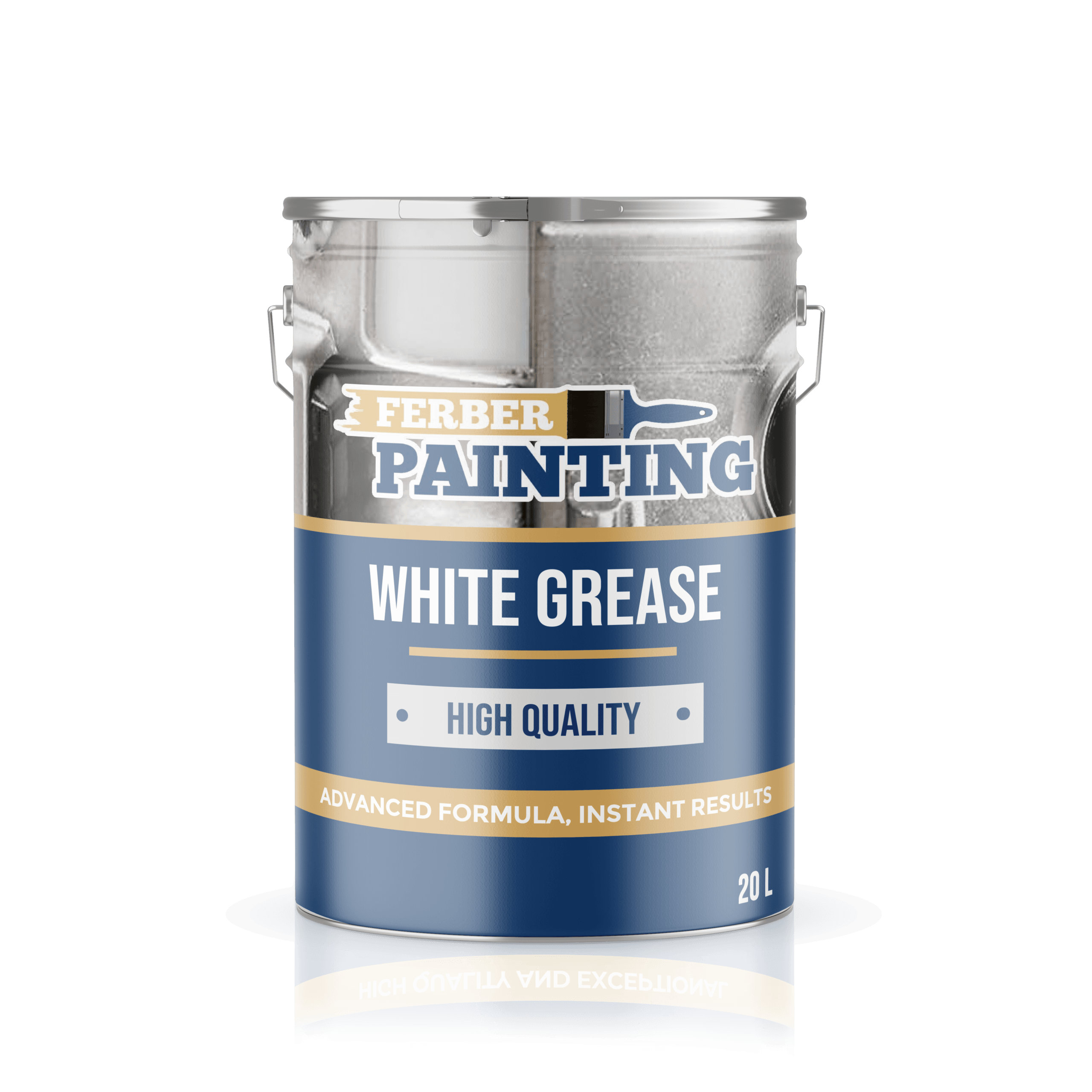 Ferber Painting white grease smørefett – hvitt synlig