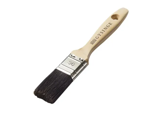 Gysinge lakkpensel flat 30 mm svinebust
