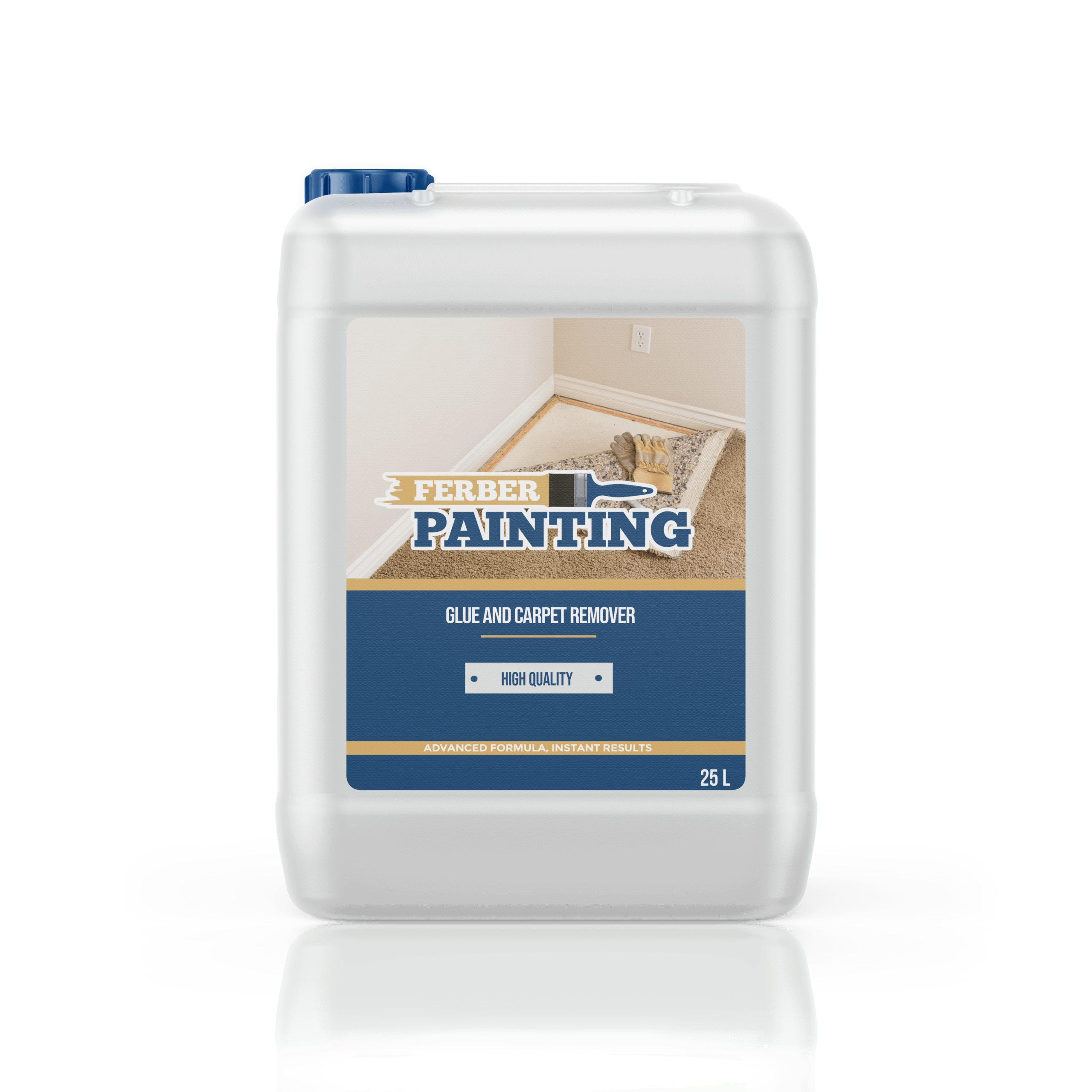 Ferber Painting limfjerner teppelim 5 liter skånsom