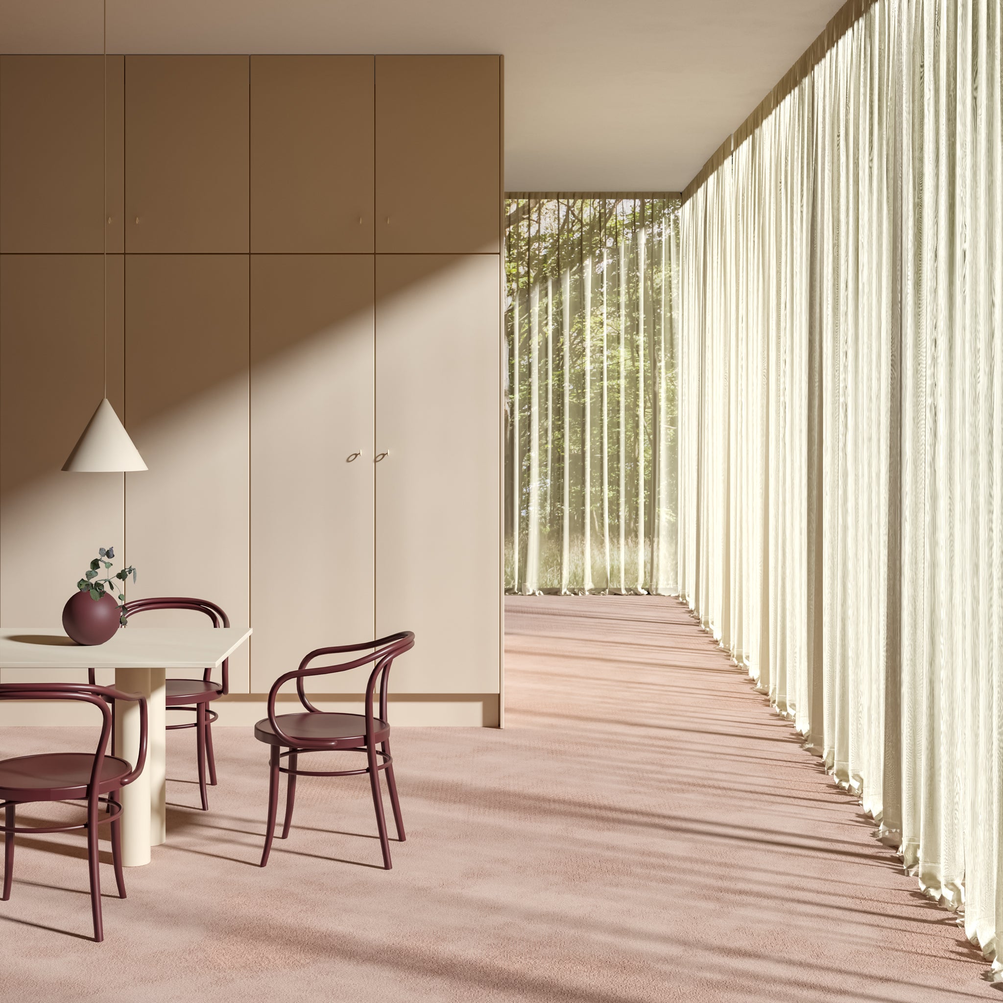 Toniton Cone Takpendel 300 taklampe greige