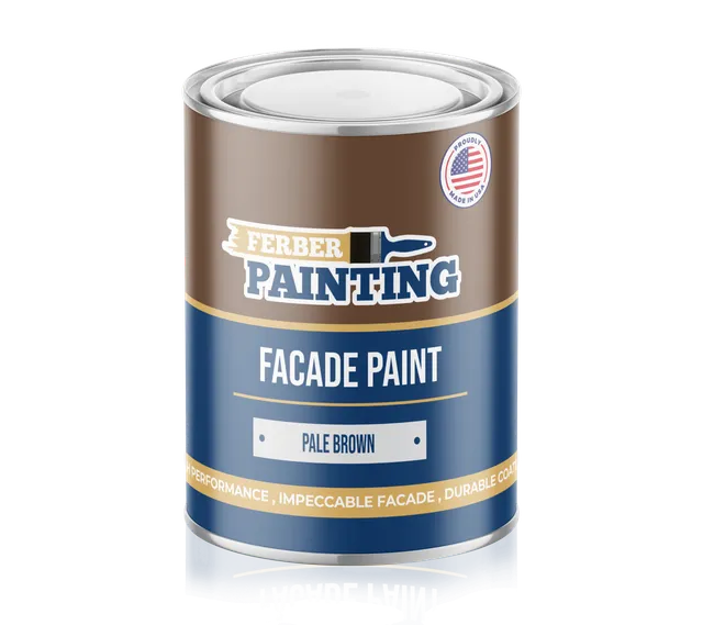 Ferber Painting fasademaling lysebrun matt vaskbar