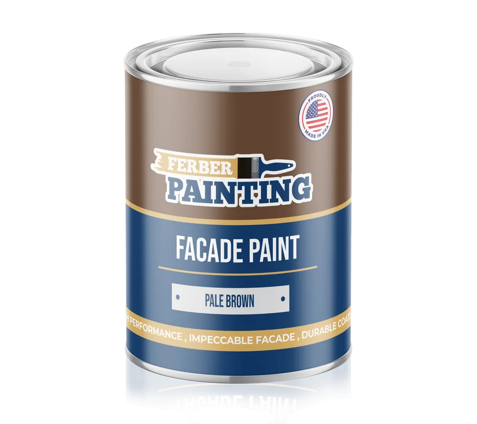 Ferber Painting fasademaling lysebrun matt vaskbar