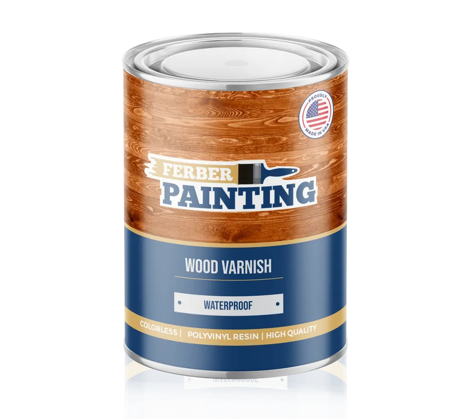 Ferber Painting Wood Varnish trelakk slitesterk blank