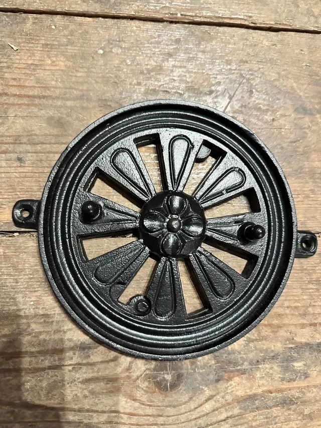 Ovolin ventil støpejern uten stuss 180 mm