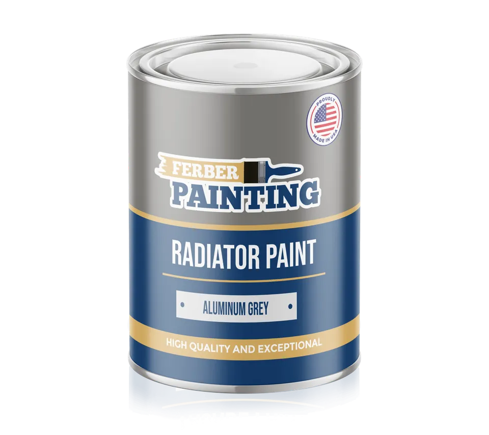 Ferber Painting Radiator Paint radiatormaling aluminiumgrå varmebestandig