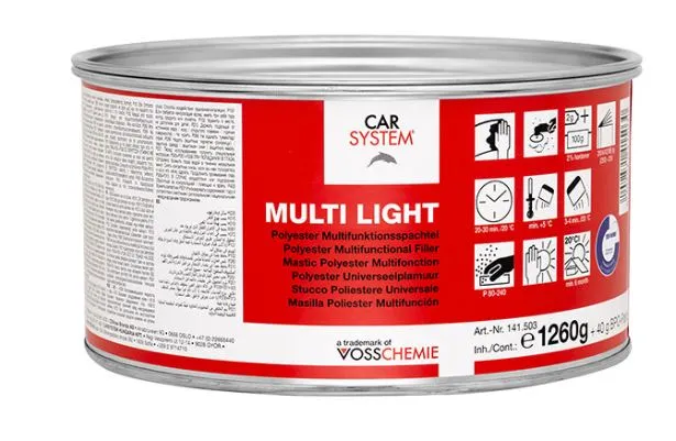 Carsystem Multi Light polyestersparkel 2,145kg lett
