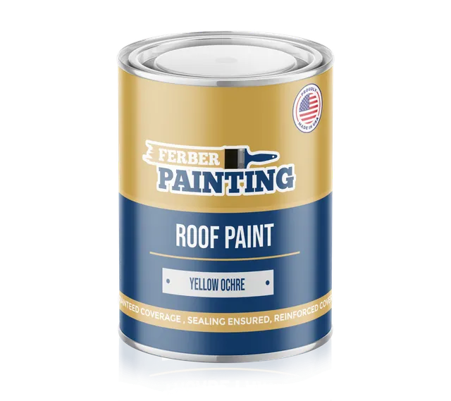 Ferber Painting Roof Paint Yellow Ochre takmaling gul oker