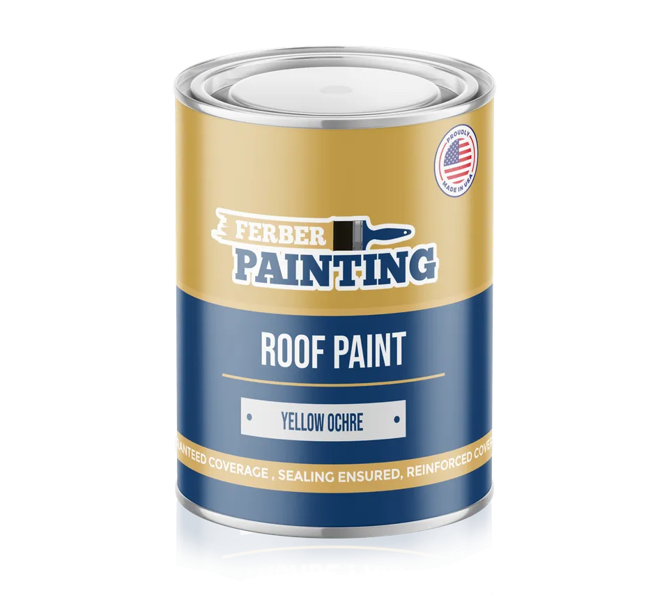 Ferber Painting Roof Paint Yellow Ochre takmaling gul oker