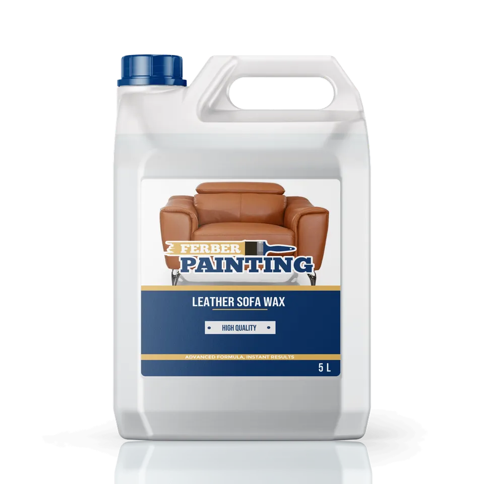 Ferber Painting Leather Sofa Wax lærvoks skinnsofa