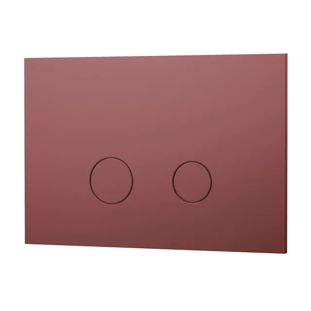 Toniton Reddish Brown spyleknapp Geberit Sigma brun