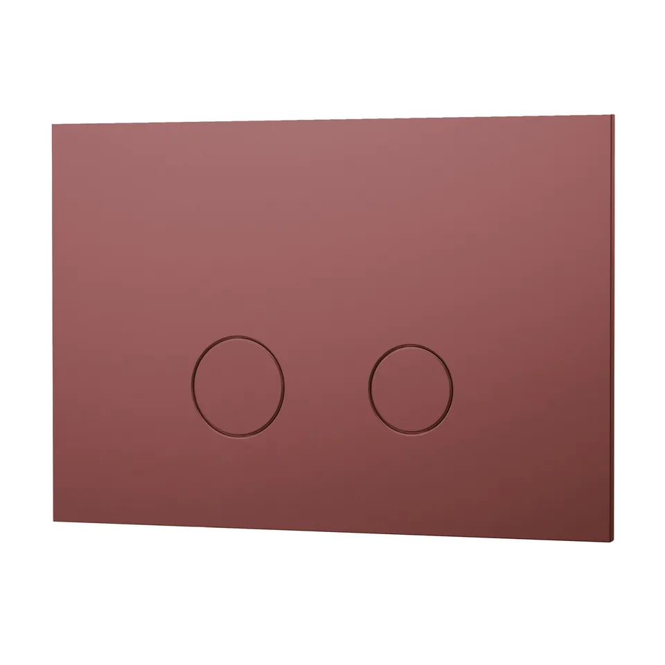 Toniton Reddish Brown spyleknapp Geberit Sigma brun