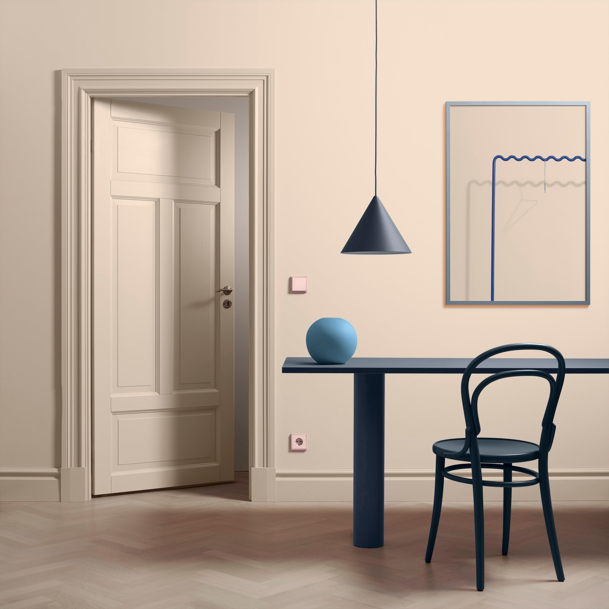 Toniton Cone 300 takpendel Deep Blue blå matt