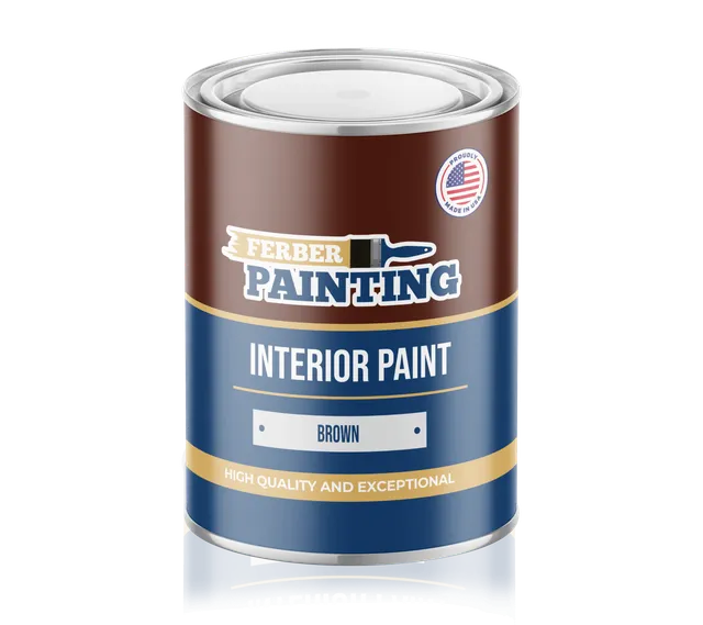 Ferber Painting Interior Paint interiørmaling brun matt