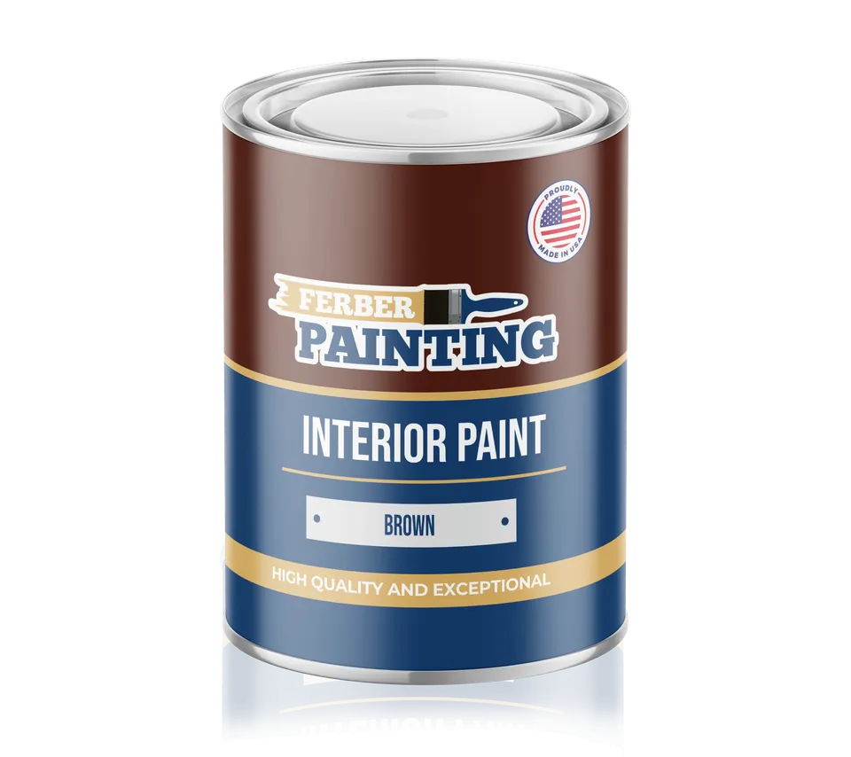 Ferber Painting Interior Paint interiørmaling brun matt