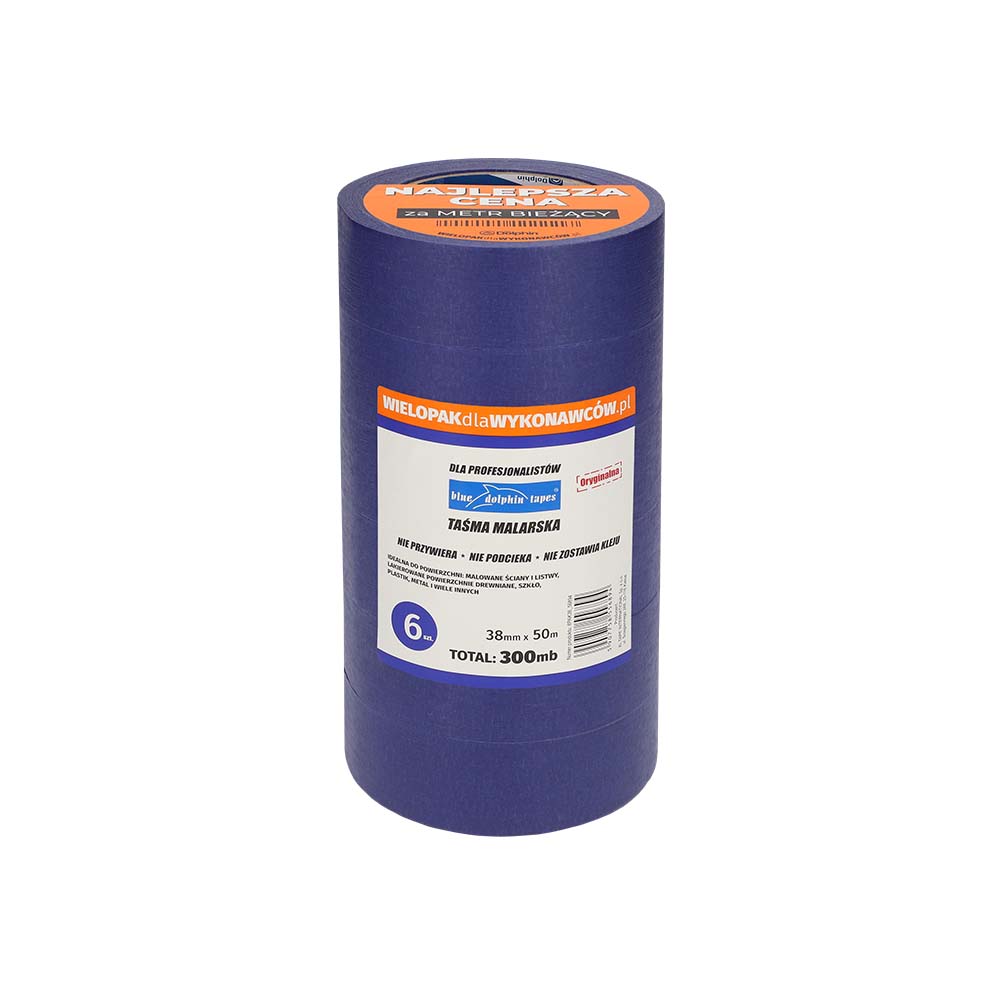 Blue Dolphin maskeringstape flerpakning malertape