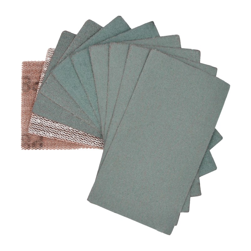 Blue Dolphin HAND slipesett gips 10 papir korn 80-150