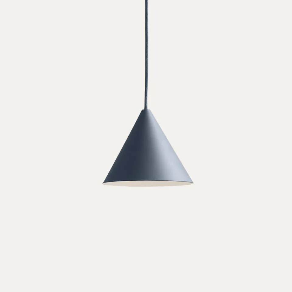 Toniton Cone takpendel 180 blå metall Ø180 mm