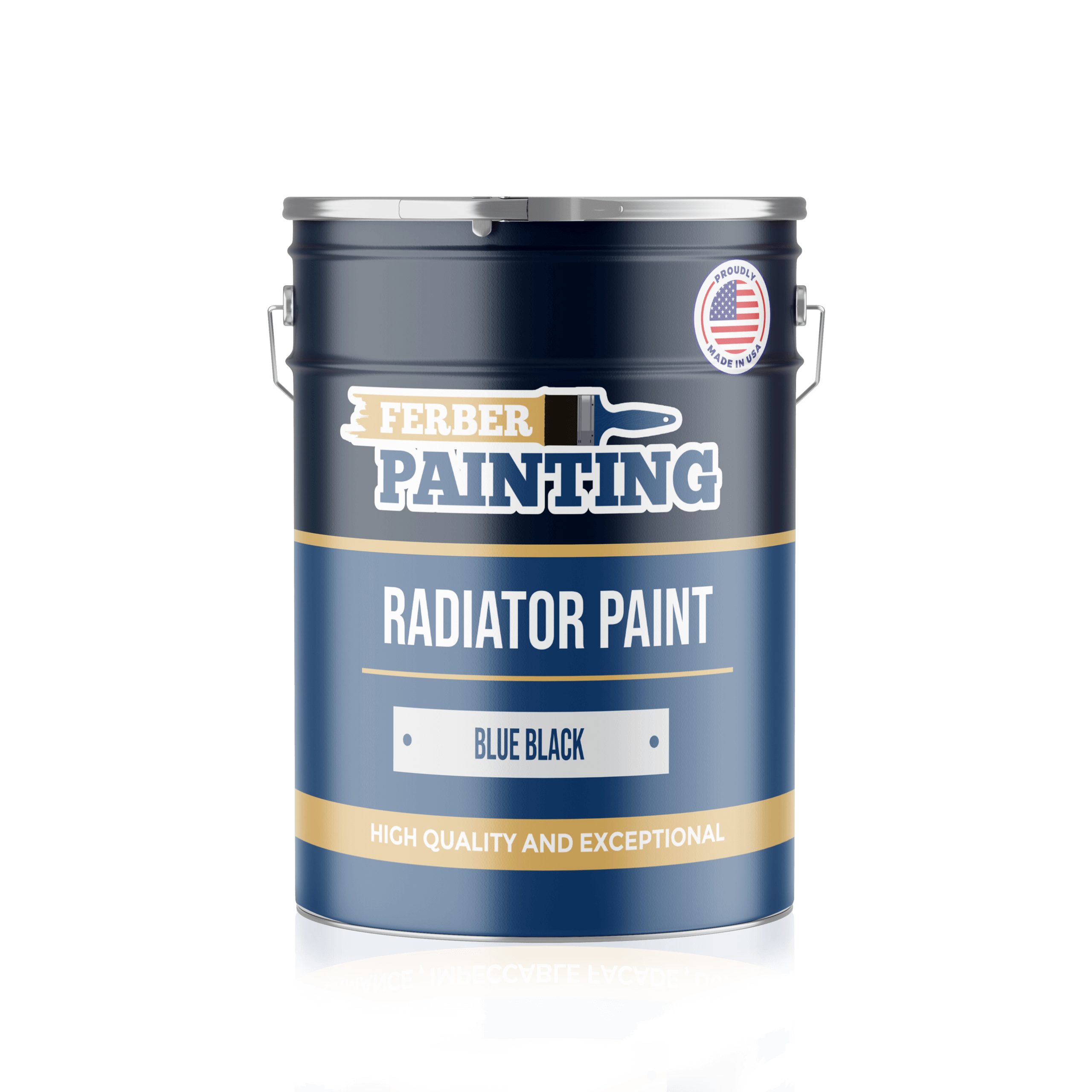 Ferber Painting Radiator Paint radiatormaling blåsvart