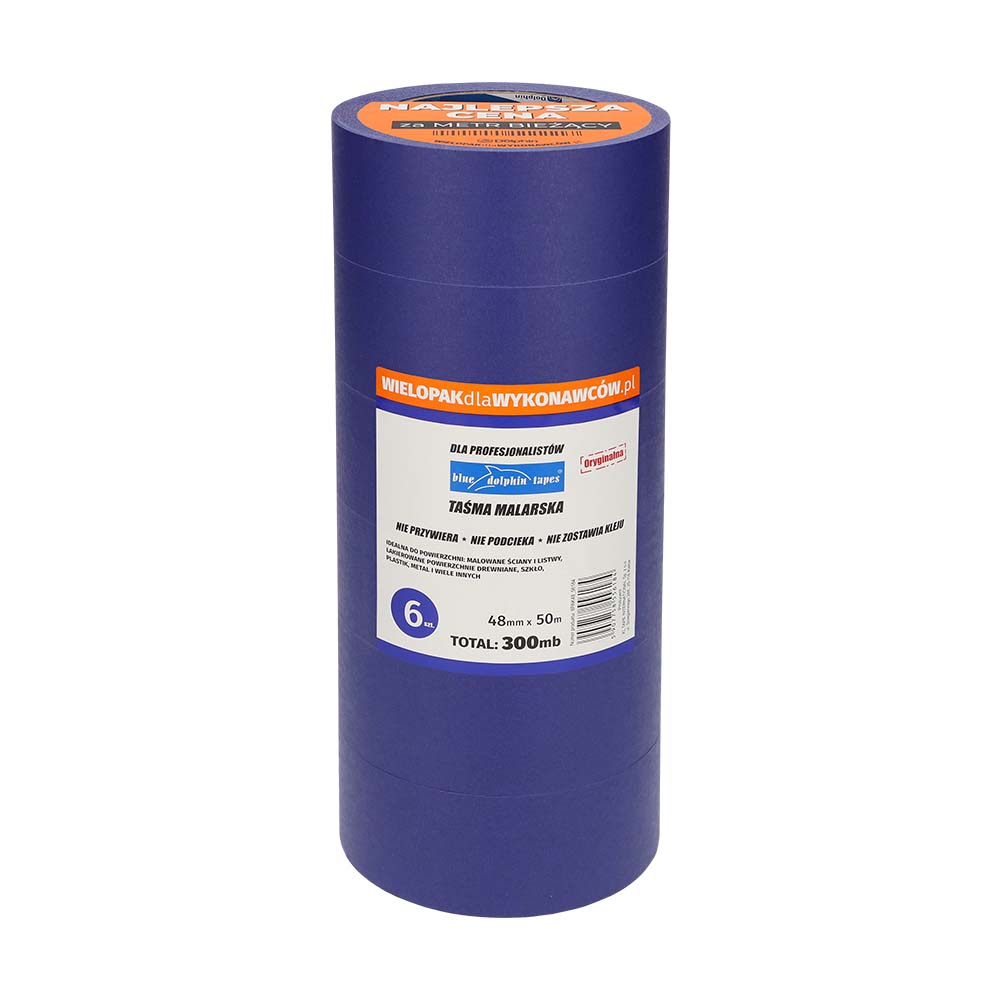 Blue Dolphin maskeringstape flerpakning malertape