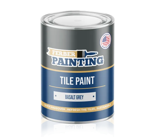 Ferber Painting Tile Paint flismaling basaltgrå heftgrunning