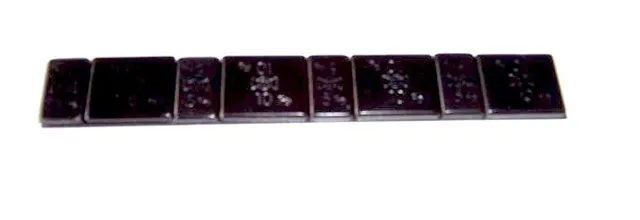 C. Christoffersen Slim klebevekt sort 5/10 g 100-pk balansering