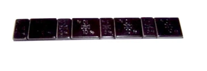 C. Christoffersen Slim klebevekt sort 5/10 g 100-pk balansering