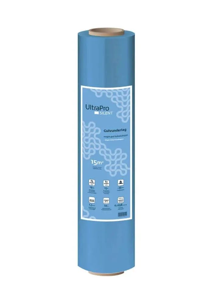 Maling 1000 UltraPro Silent gulvunderlag 15 m² fuktsperre